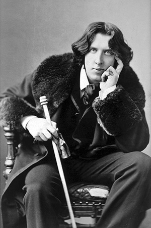 Oscar Wilde, author of The Picture of Dorian Gray