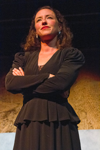 Pictured: Maryssa Wanlass as Diane in To Sleep and Dream by John Fisher; A Theatre Rhinoceros production at Z Below; Photo by Kent Taylor.