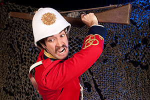 (Pictured) William J. Brown III as General Hector MacDonald in Fighting Mac! by John Fisher; a Theatre Rhinoceros production at Thick House Theatre. Photo by Kent Taylor.