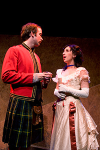 William J. Brown III as Mac and Ann Lawler as Chrisitna in Fighting Mac! by John Fisher; a Theatre Rhinoceros production at Thick House; Photo by Kent Taylor.