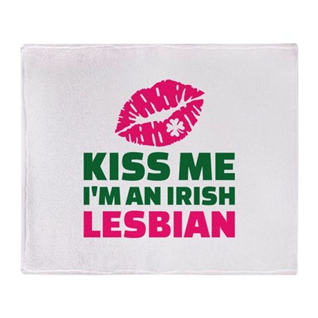 "Kiss Me I'm and Irish Lesbian" poster